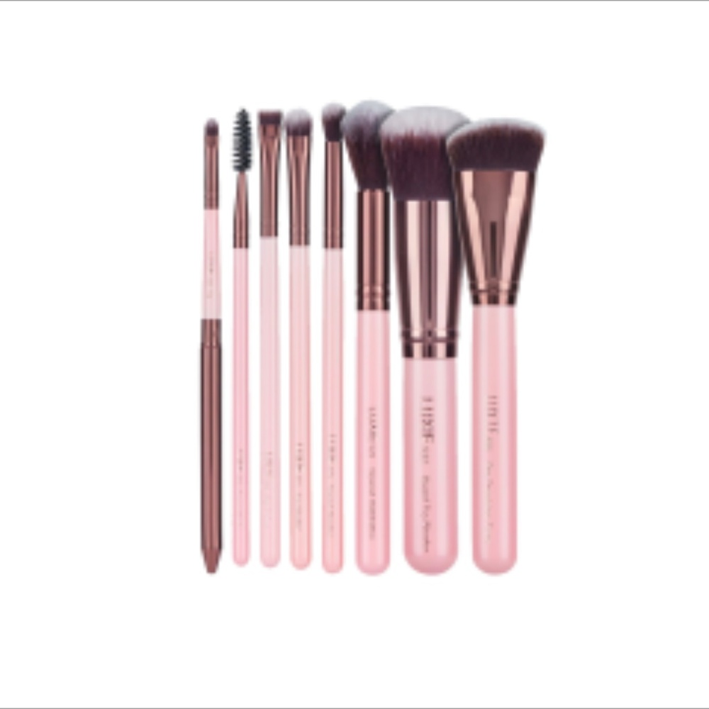 LUXIE – ROSE GOLD COMPLETE FACE BRUSH SET